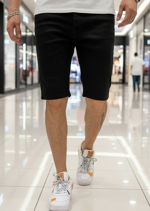 Men's Ripped Denim Shorts - New Style