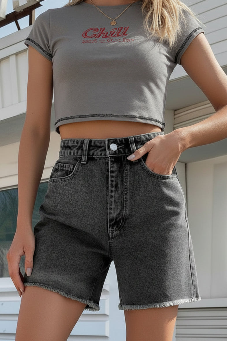 New Loose Casual Women's Denim Shorts