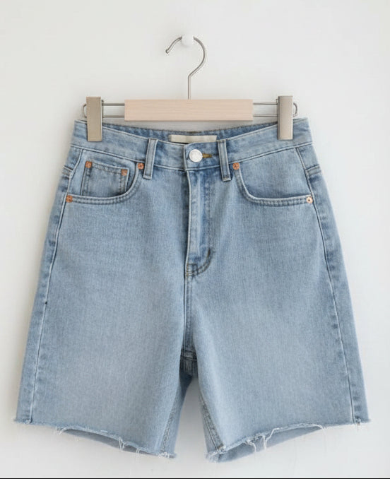 Loose Casual Women's Five-Point Denim Shorts