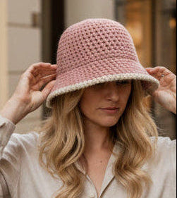Women's Wool Knitting Fisherman's Hat