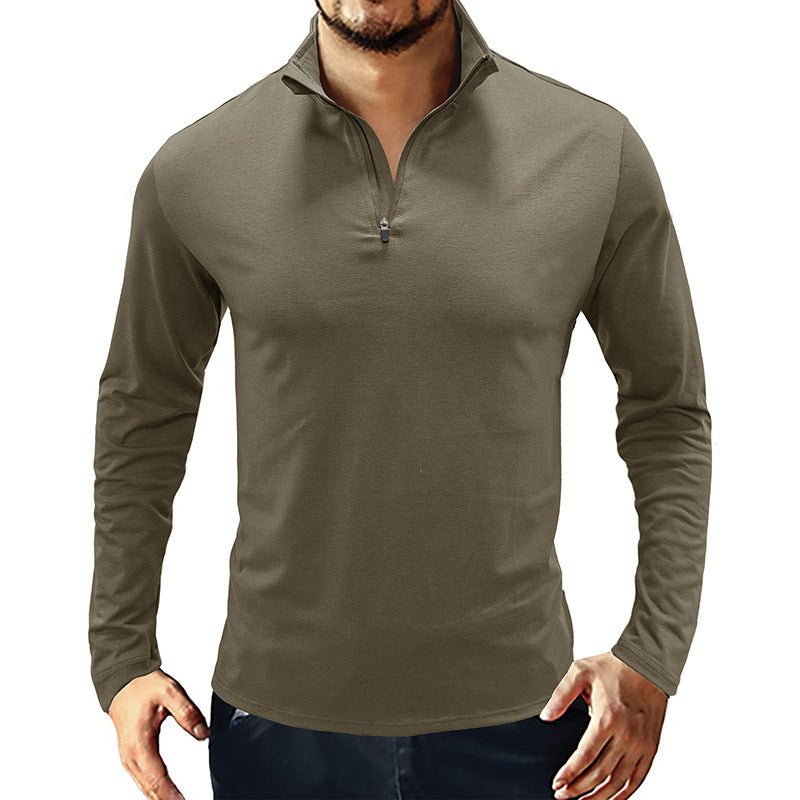 Casual Long-Sleeve Polo
