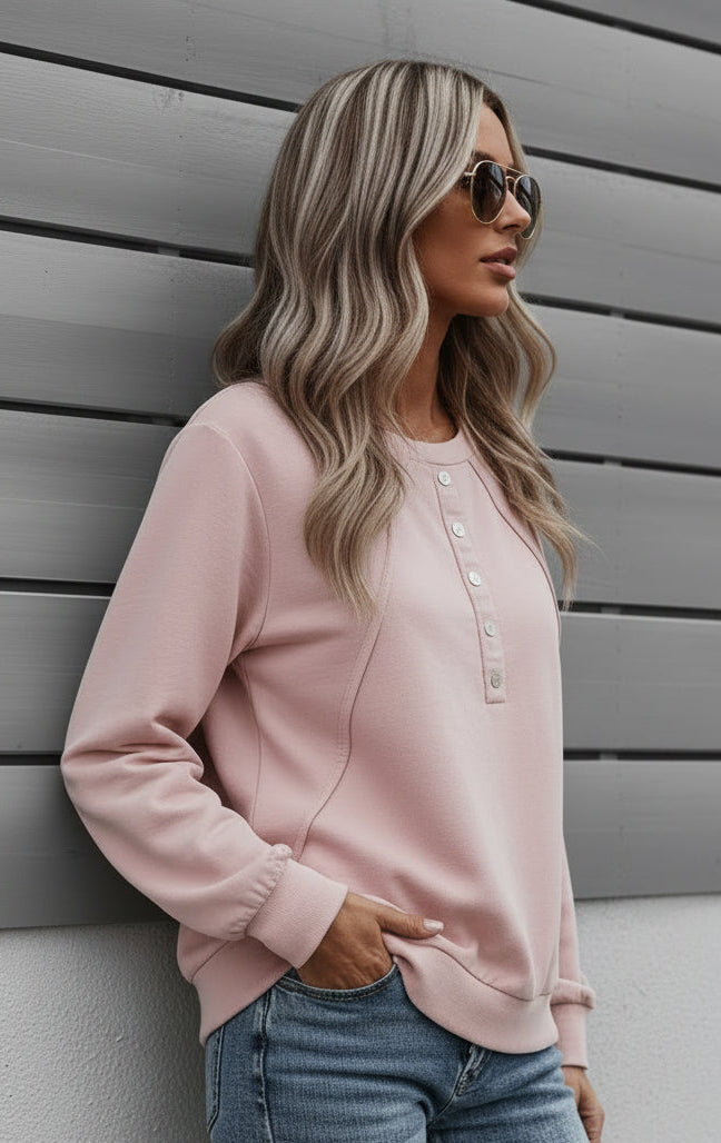 Long-Sleeve Pullover Sweater