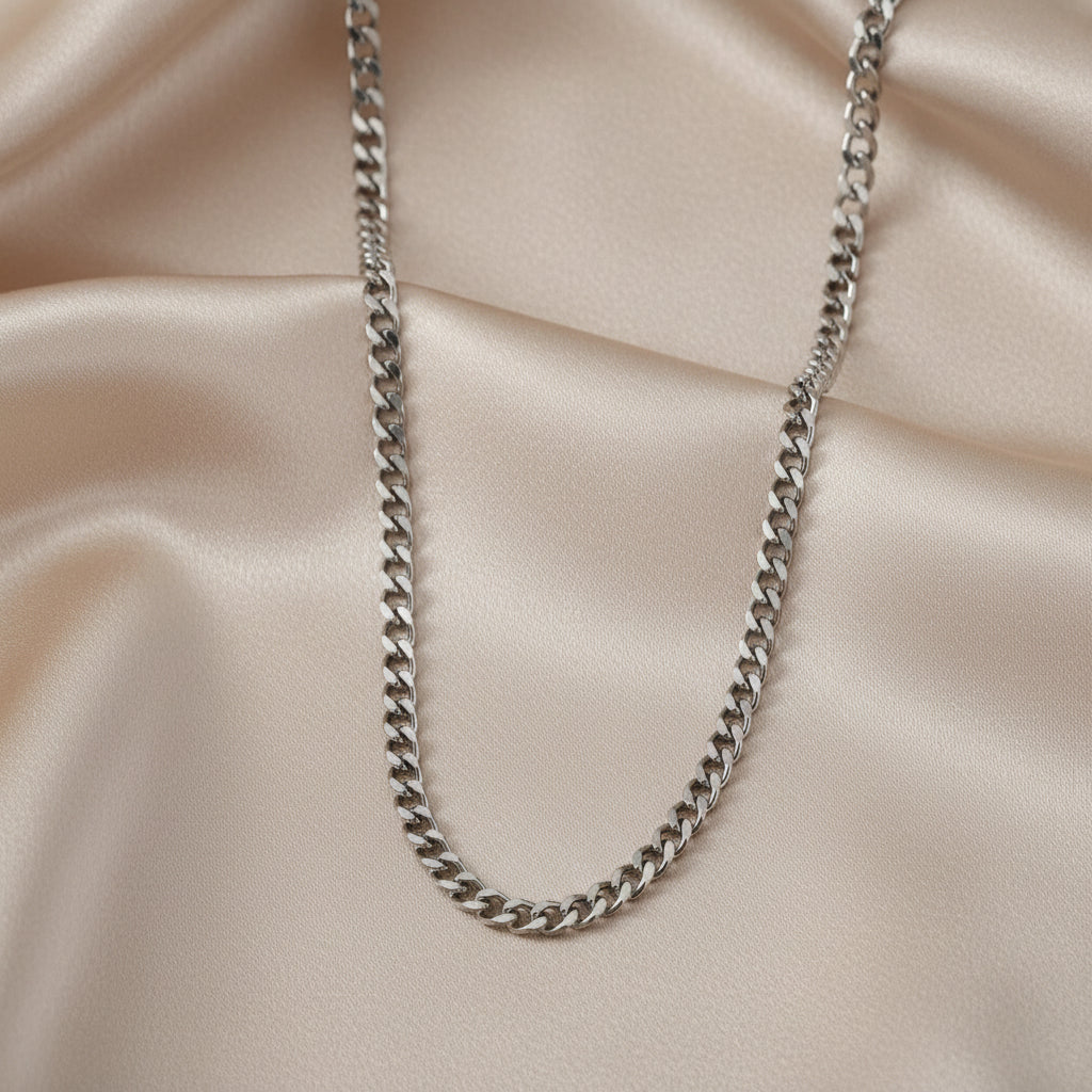 Titanium Steel Cuban Necklace