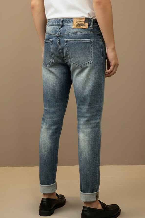 Men's Slim-Fit Denim Jeans
