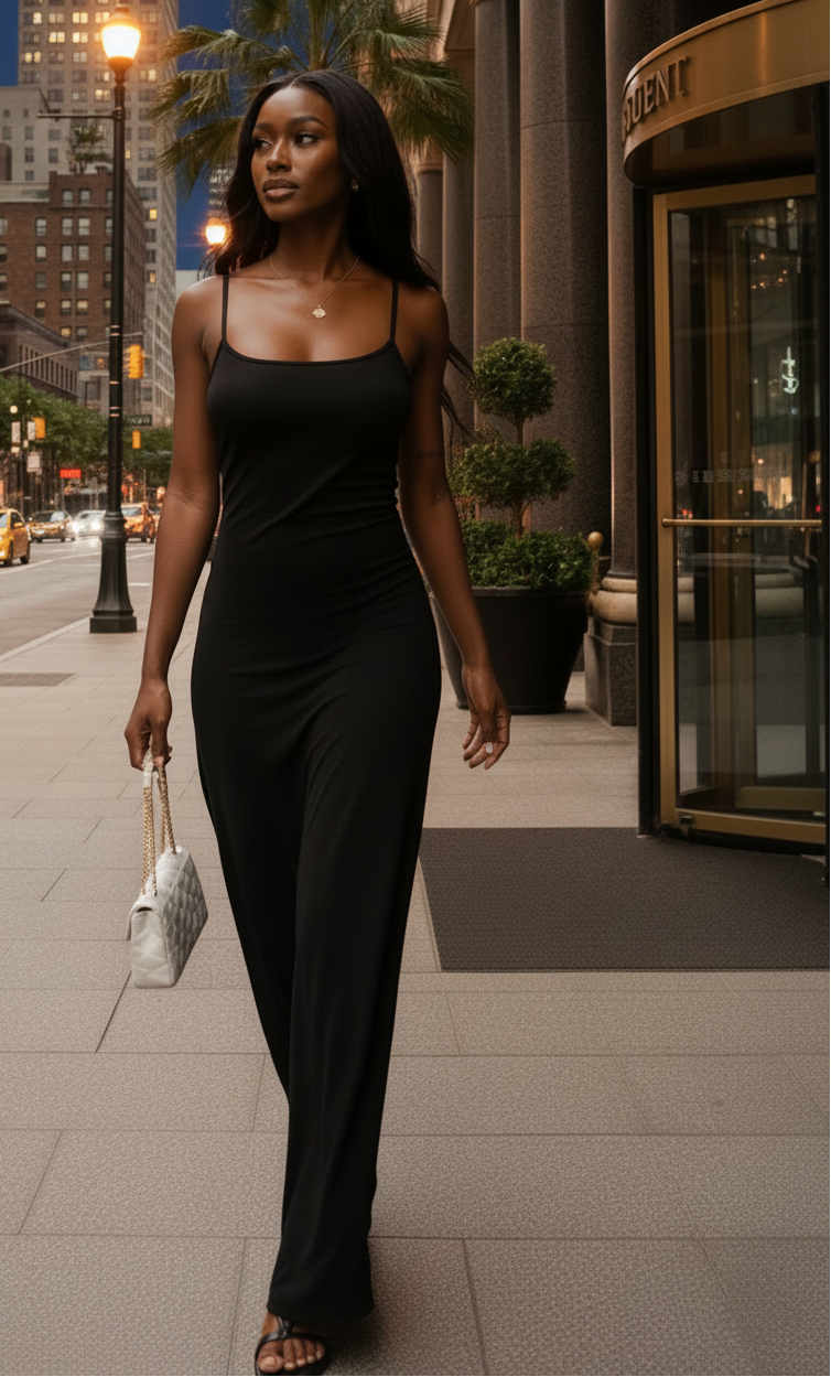 Camisole Slim Fit Waist Dress