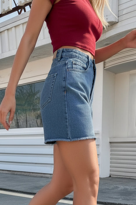 New Loose Casual Women's Denim Shorts