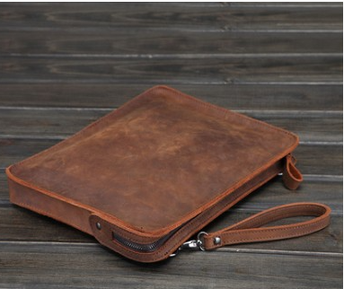 Vintage Leather Crossbody Shoulder Bag