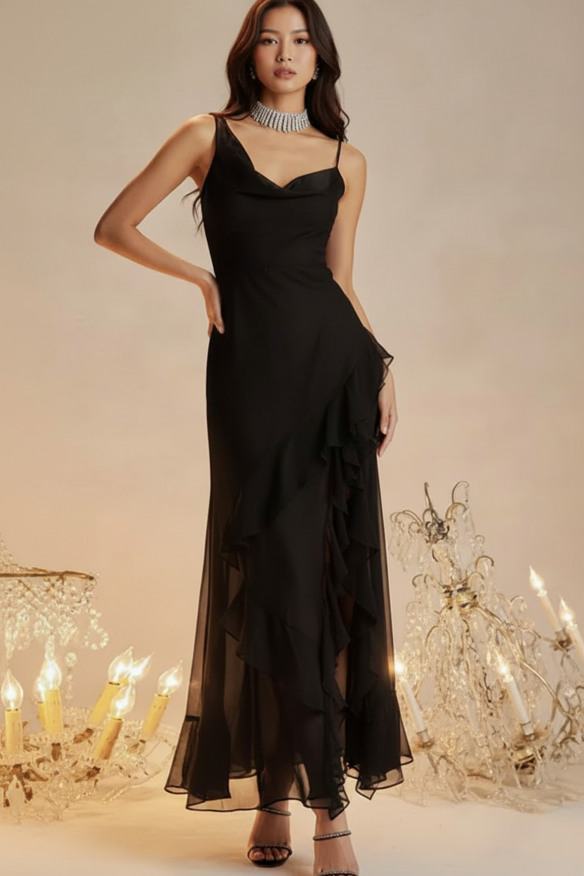 JULIA Backless Dress with Elegant Design