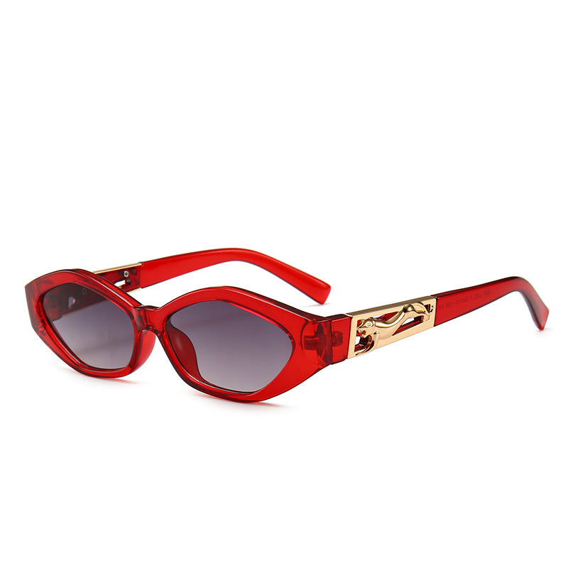 Luxury Oval-Rectangular Sunglasses