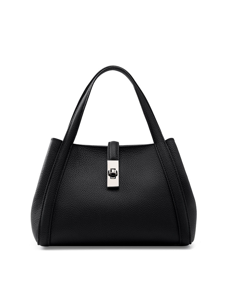Fashionable Large-Capacity Leather Handbag