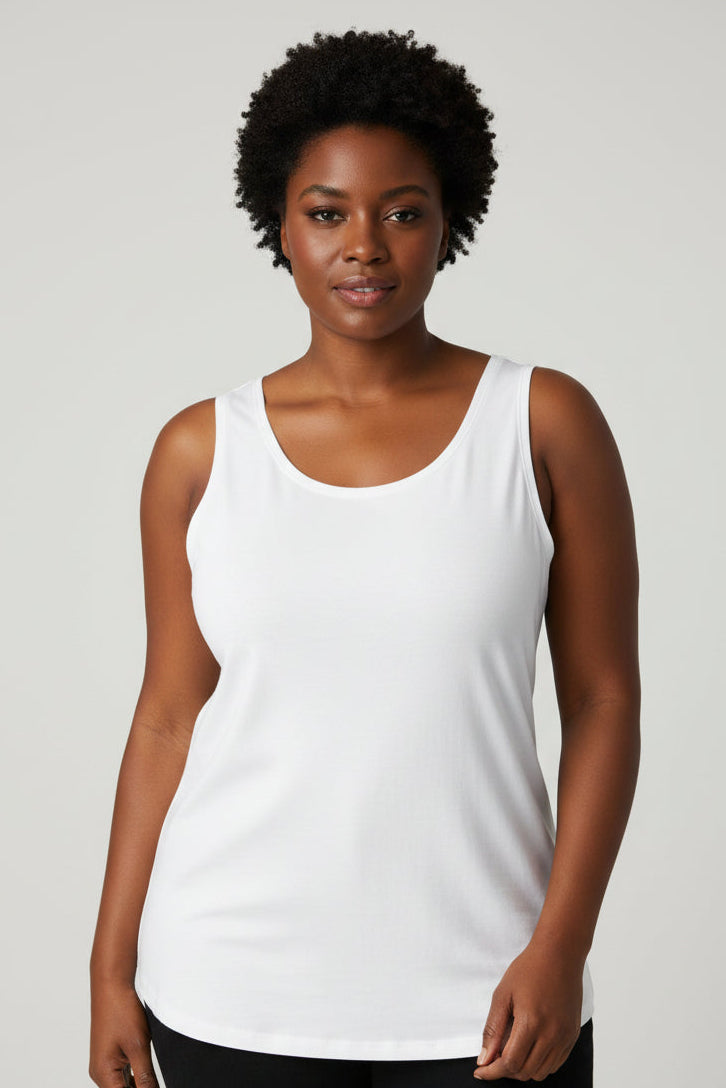 Plus Size Women's Modal Tank Top
