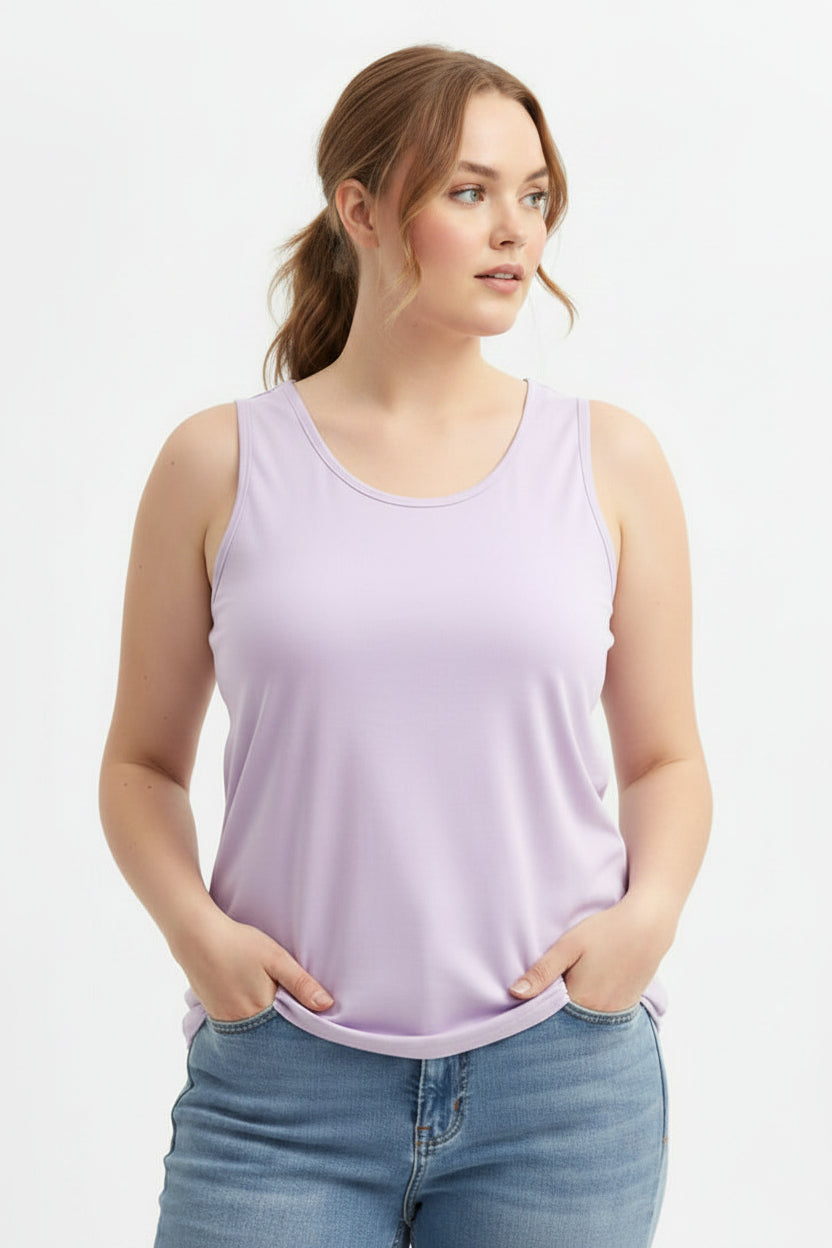 Plus Size Women's Modal Tank Top