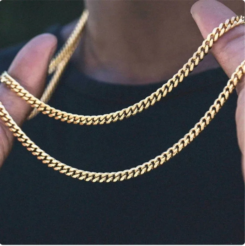 Titanium Steel Cuban-Link