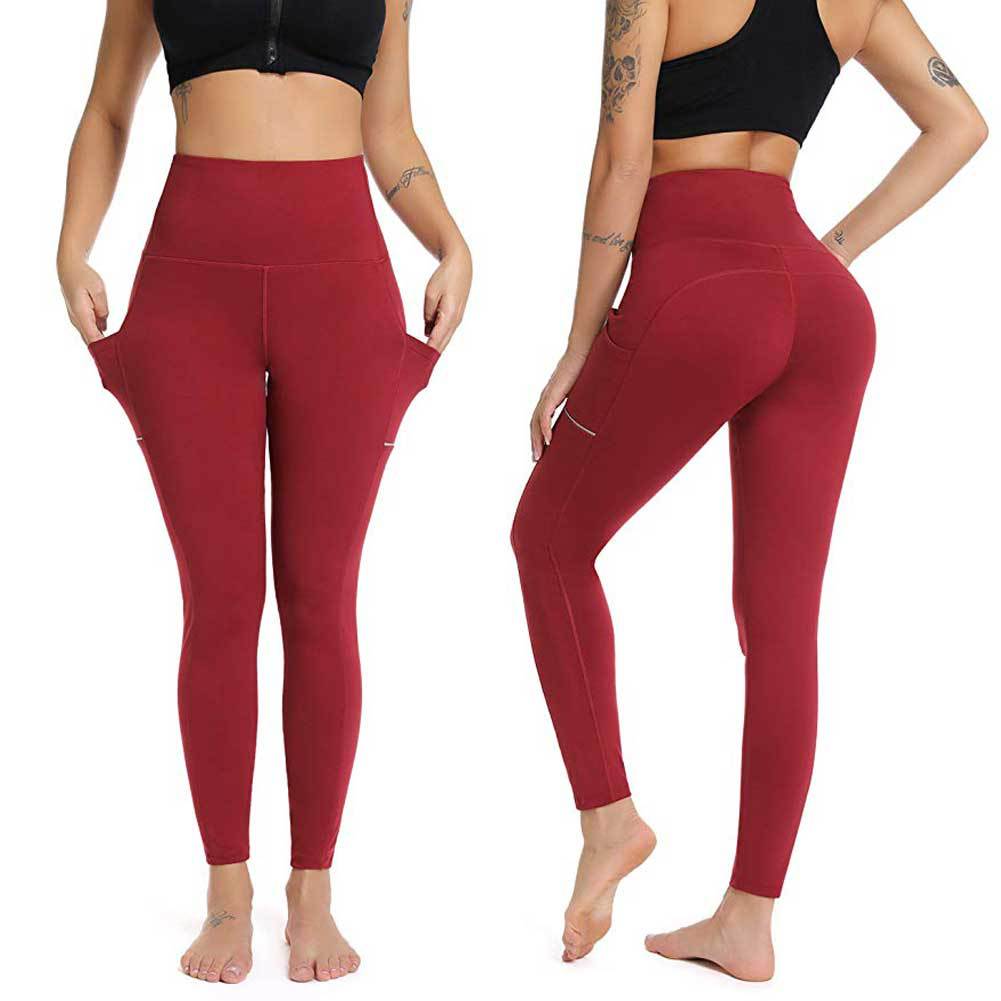 High Waist Leggings - Side Phone Pocket
