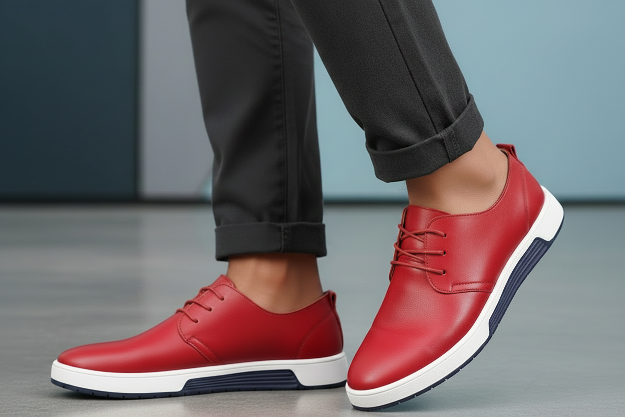 Brogue Leather Casual Shoes