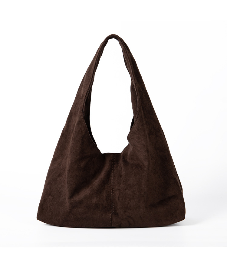 Large Suede Tote Bag