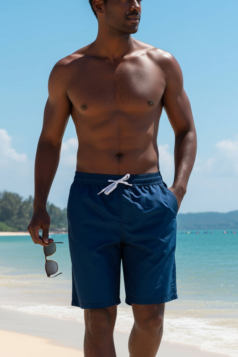 Men's Solid Beach Pants