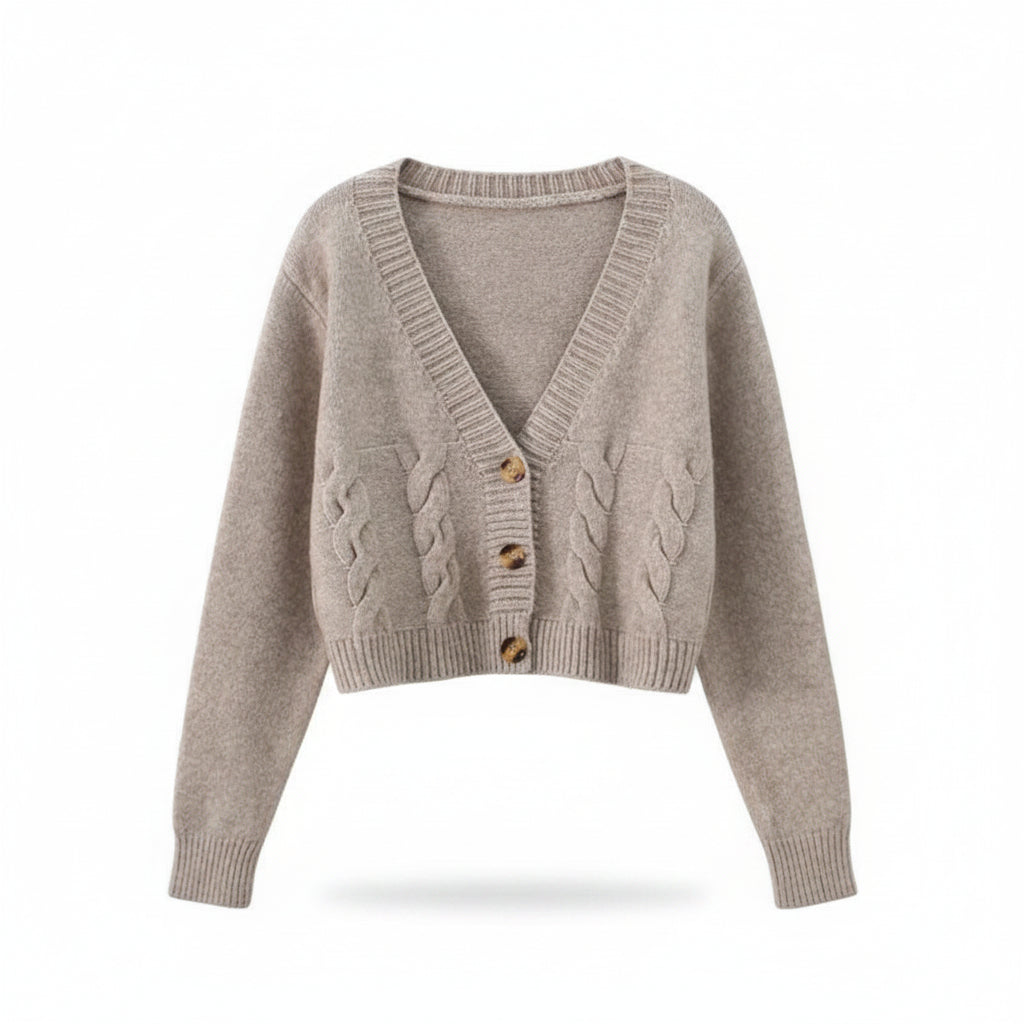 Lucyever Women's Short Cardigan Sweater