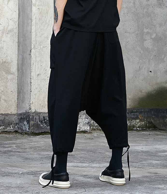 Drawstring - Lantern Harem Pants [Unisex]