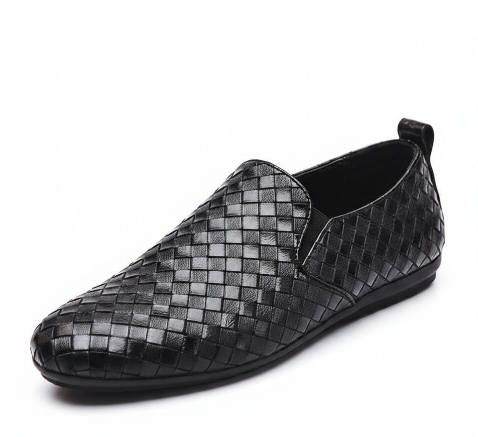 Men's Casual Slip-On Leather Loafers