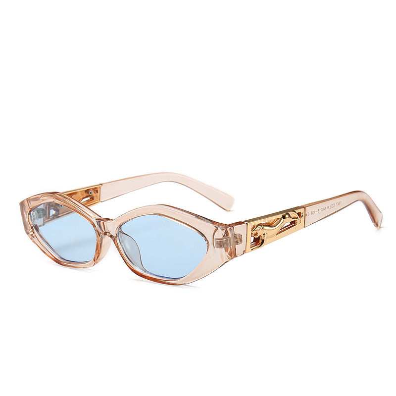 Luxury Oval-Rectangular Sunglasses