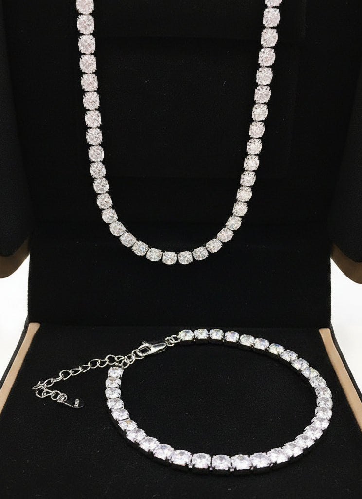 Diamond Crown Necklace