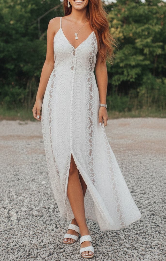 Bohemian Snake Print Ruffled Beach Dress