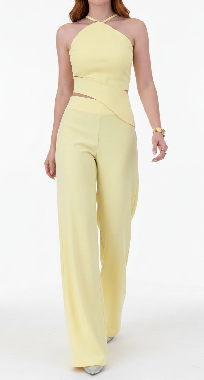 Summer Fashion Hollow Back Jumpsuit