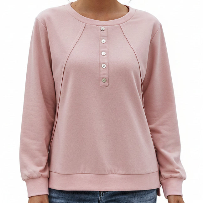 Long-Sleeve Pullover Sweater