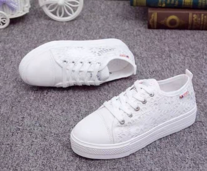 Elevated Casual Canvas Shoes - Breathable Mesh