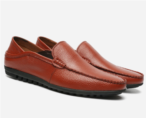 Men's Casual Genuine Leather Slip-On Loafers