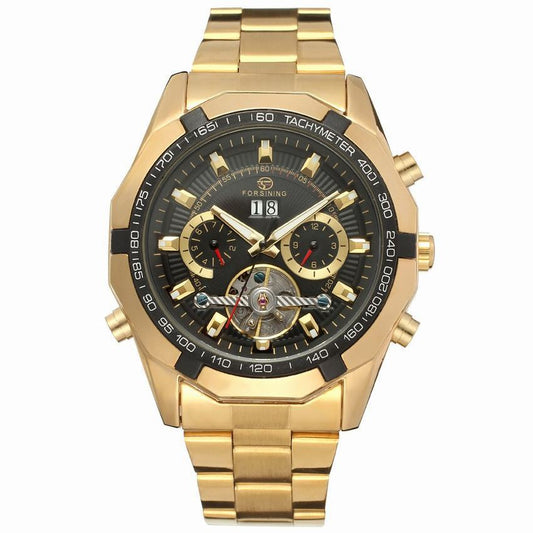 Flywheel Stainless Steel Watch