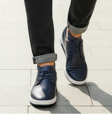 Brogue Leather Casual Shoes