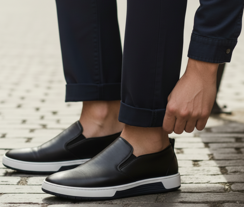 Brogue Leather Casual Shoes