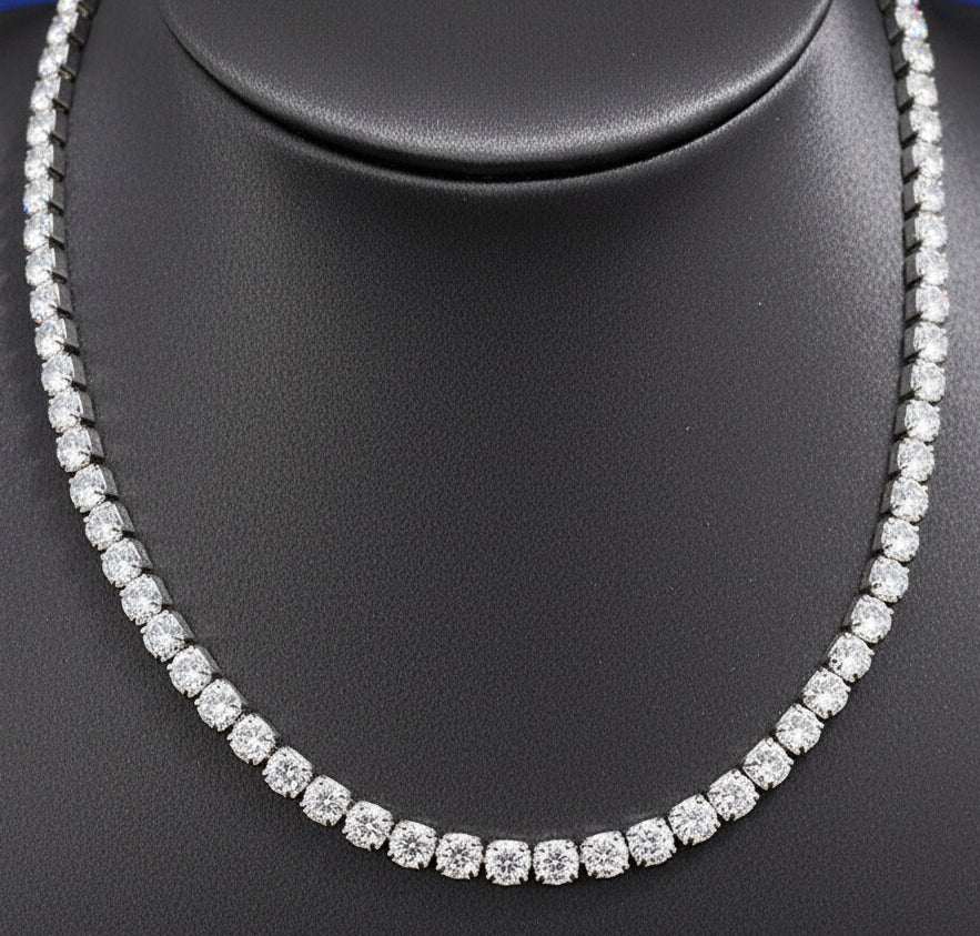 Diamond Crown Necklace