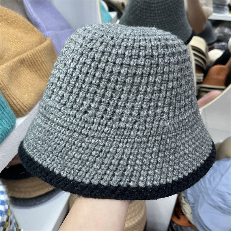 Women's Wool Knitting Fisherman's Hat