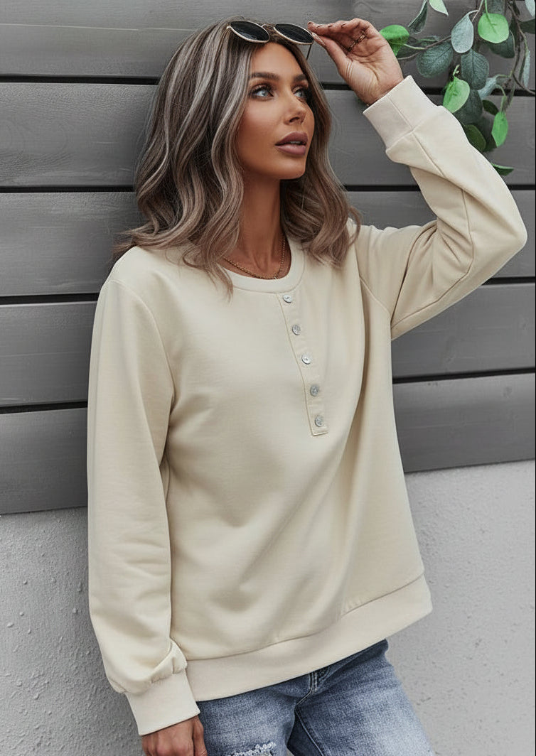 Long-Sleeve Pullover Sweater