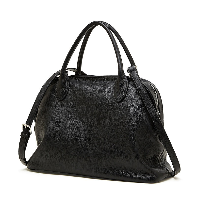 Retro Leather Tote Bag