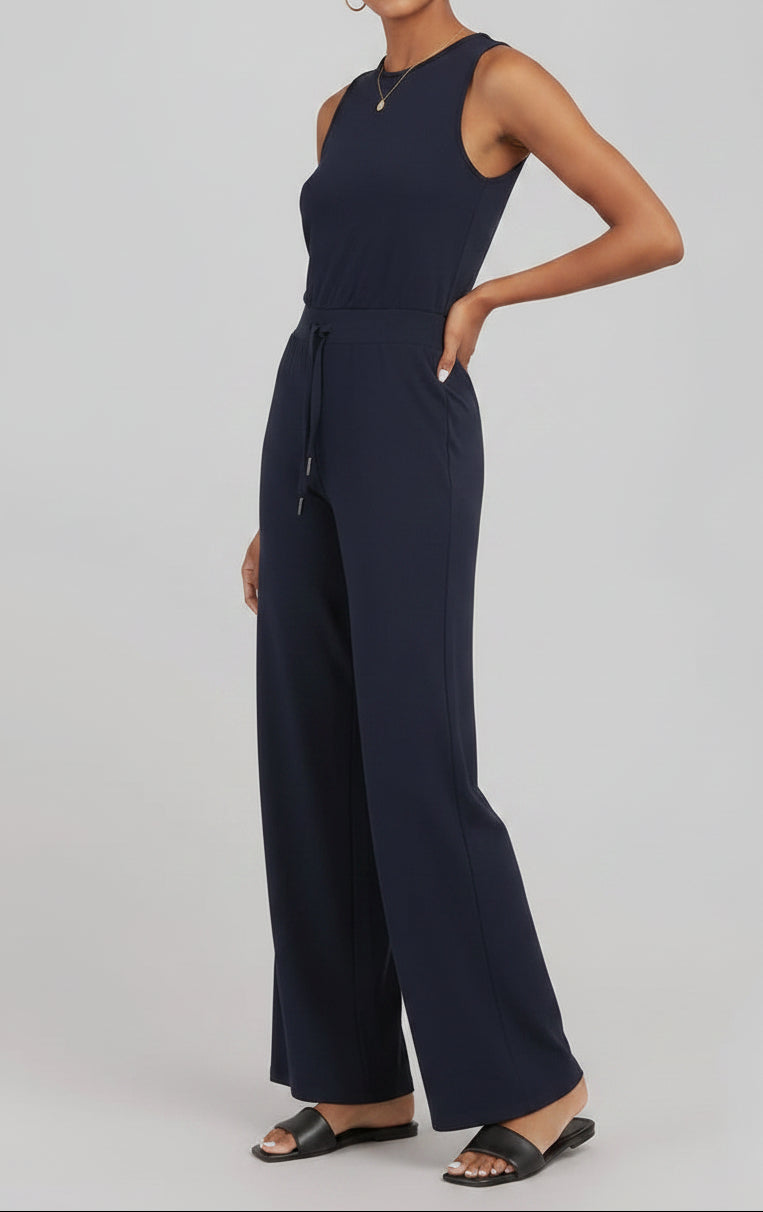Women's Fashion Solid-Color Jumpsuit