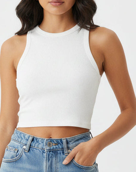 Women's Racerback Crop Tops