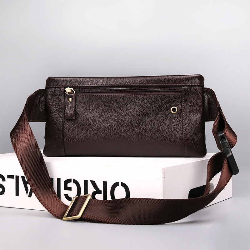 Men's Leather Crossbody and Shoulder Bag