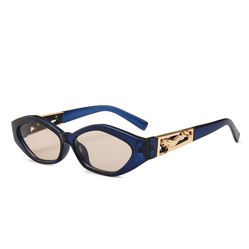 Luxury Oval-Rectangular Sunglasses