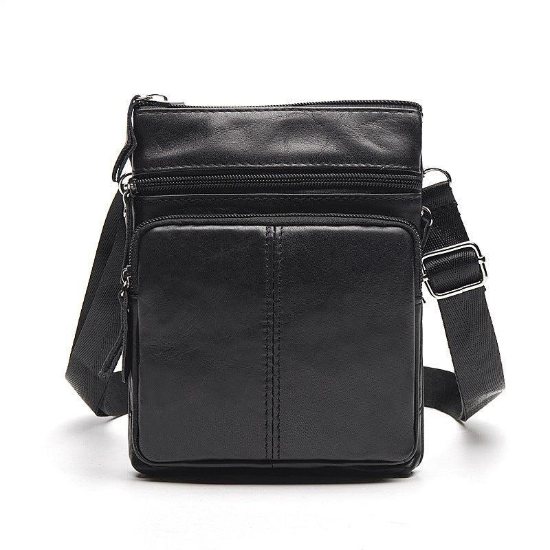 Genuine Leather Vintage Men's Crossbody Bag