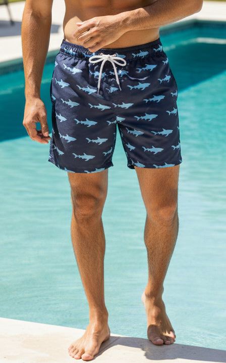 Men's Nautical Swim Pants