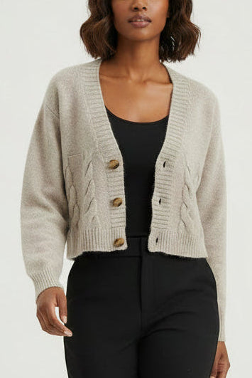 Lucyever Women's Short Cardigan Sweater