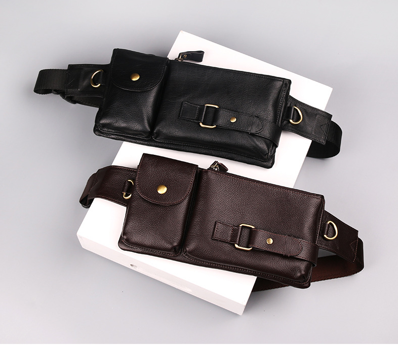 Men's Leather Crossbody and Shoulder Bag