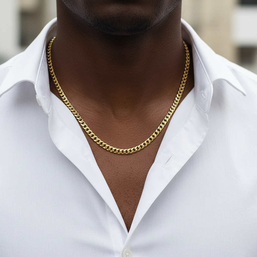 Titanium Steel Cuban-Link