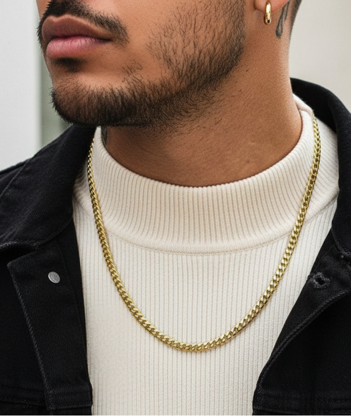 Titanium Steel Cuban-Link