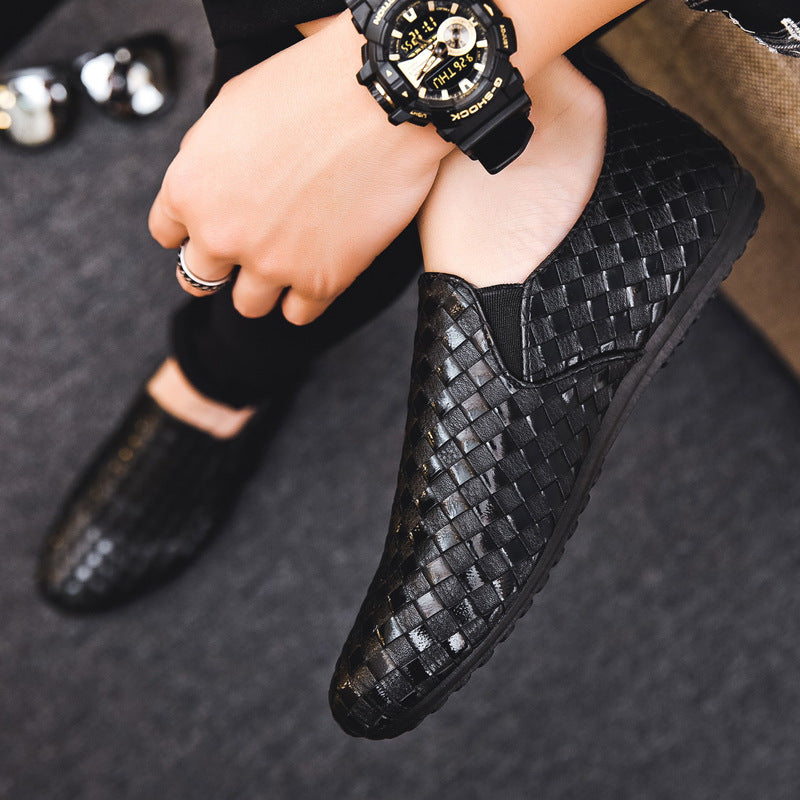 Men's Casual Slip-On Leather Loafers