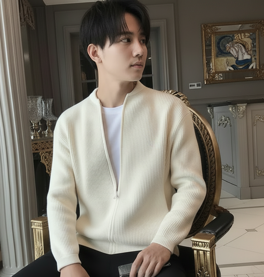 Men's Knitted Cardigan
